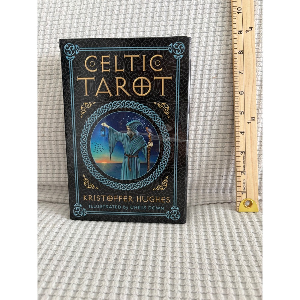 Celtic Tarot Deck and Book Set Kristoffer Hughes Chris Down Llewellyn